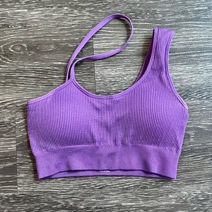 NVGTN Streamline Seamless Bra - Violet - Like NEW!